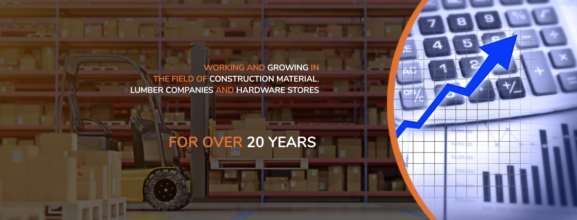 20 anos de sistema para loja de material de construção